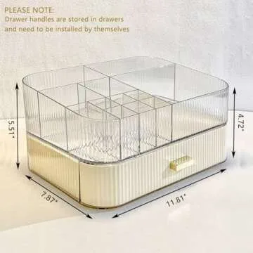 MIUOPUR Makeup Organizer for Chic and Organized Beauty