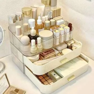 MIUOPUR Makeup Organizer for Chic and Organized Beauty