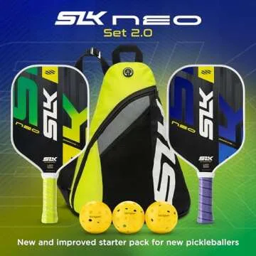 SLK Neo Pickleball Paddles | Lightweight & Durable Set