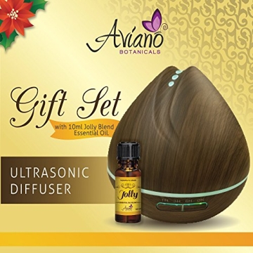 Aviano Ultrasonic Essential Oil Diffuser & Humidifier Combo