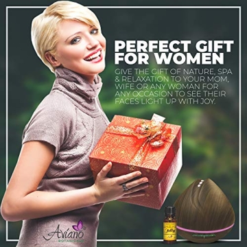 Aviano Ultrasonic Essential Oil Diffuser & Humidifier Combo