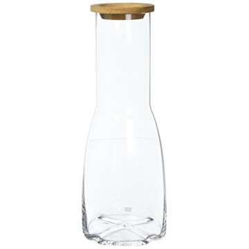 Kosta Boda Bruk 44.56 Ounce Carafe, Clear