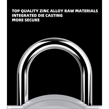 Fingerprint Padlock Mini Keyless Lock - High Security