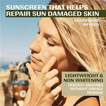 Thrive Natural Care Mineral Face Sunscreen SPF 30 - Daily Sunscreen for Face, No White Cast, Non-Nan...