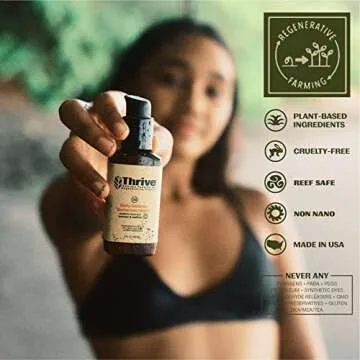 Thrive Mineral Face Sunscreen SPF 30 - No White Cast, Vegan