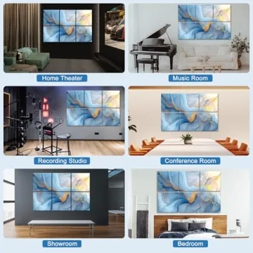 HIRESC Art Acoustic Panels Stylish Soundproofing Solution