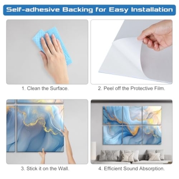 HIRESC Art Acoustic Panels Stylish Soundproofing Solution