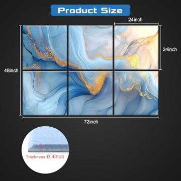 HIRESC Art Acoustic Panels Stylish Soundproofing Solution