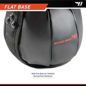 Bionic Body by Marcy Soft Kettlebell with Handle for Weightlifting, Conditioning, Strength and core Training 35lb BBKB-35