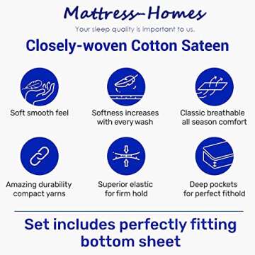 6-Piece Cal King Sheet Set - 600 Thread Count Luxury