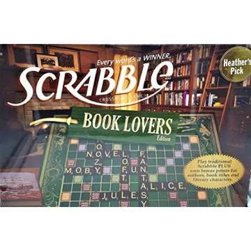 Book Lover's Scrabble: The Ultimate Game for Bibliophiles and Friends