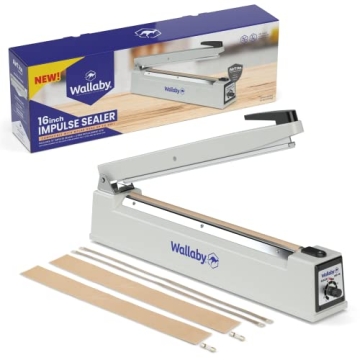 Wallaby Impulse Sealer - 16" Heavy Duty Mylar Sealer
