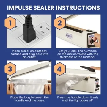 Wallaby Impulse Sealer - 16" Heavy Duty Mylar Sealer