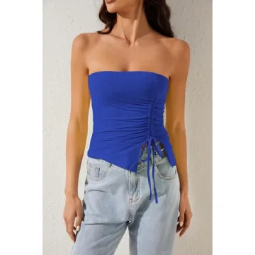 Stylish MISSACTIVER Strapless Tube Top for Women