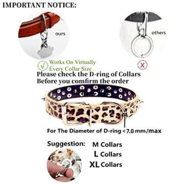 Chyobo Quick Clips for Dog Tags - Stainless Steel Convenience