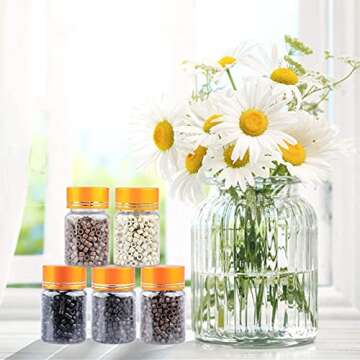 2500pcs Hair Extensions Beads Micro Links Beads, 5mm Silicone Lined Beads for I Tip Human Hair Extensions (Black/Light Brown/Dark Brown/Blonde/Dark Blonde)