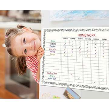 Magnetic Chore Chart for Kids & Adults - Organize Now!