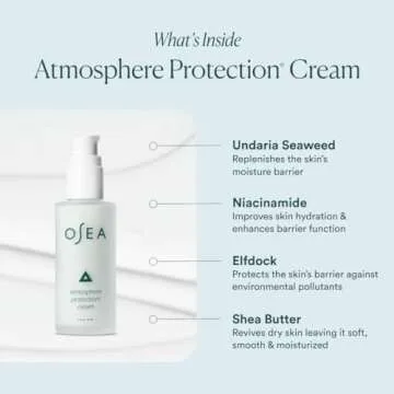 OSEA Atmosphere Protection Cream - Lightweight Moisturizer