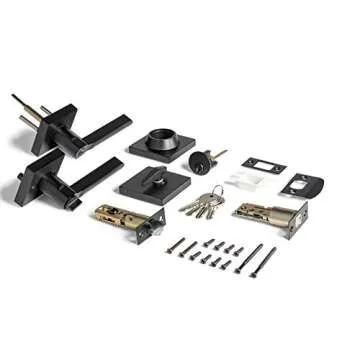 Heavy Duty Berlin Modisch Entry Lever Door Handle Set