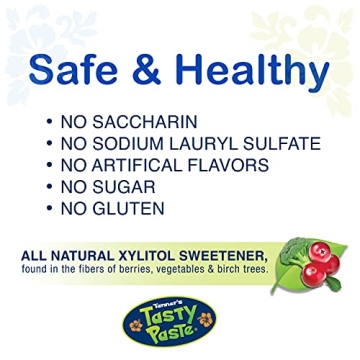 Tanner's Chocolate Toothpaste for Kids - Safe & Delicious