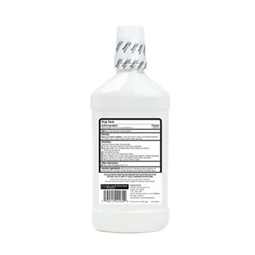 Amazon Basics Whitening Mouthwash, 16 Oz, Fresh Mint