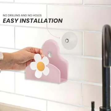 Vigar Daisy Sponge Holder Eco-friendly Kitchen Organizer