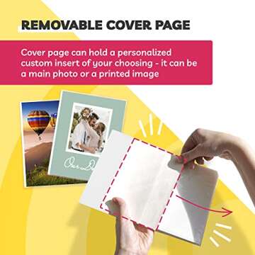 Photo Albums 4x6 Pictures - (Set of 8), by Paper Plan, Mini Albums, Each Can Hold Up To 36 Photos, Works With Portrait and Landscape Pictures - Perfect for Storing Beautiful Memories