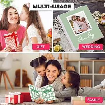 Colorful Photo Albums Set - Perfect for All Ages