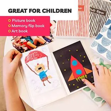 Colorful Photo Albums Set - Perfect for All Ages
