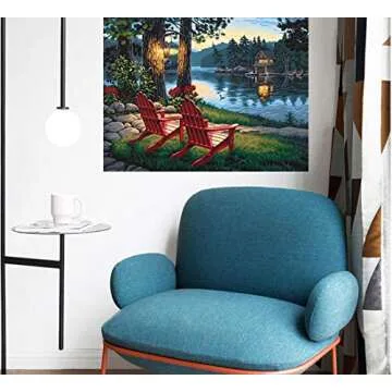 babeer Paint by Numbers - DIY Kits for All Ages