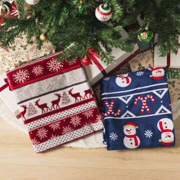PAVILIA Premium Christmas Sherpa Throw Blanket | Christmas Decoration Reindeers, Fleece, Plush, Warm, Cozy Reversible Microfiber Holiday Blanket 50 x 60