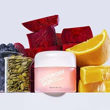 Saturday Skin Melt Cleanse Makeup Remover Balm - Vegan