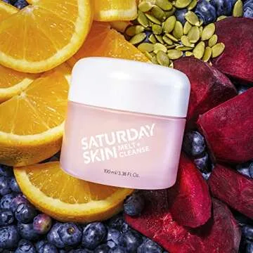 Saturday Skin Melt Cleanse Makeup Remover Balm - Vegan