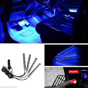 Car LED Strip Light Kit for Ambiance & Safety