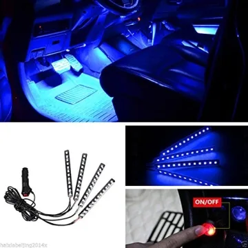 Car LED Strip Light Kit for Ambiance & Safety