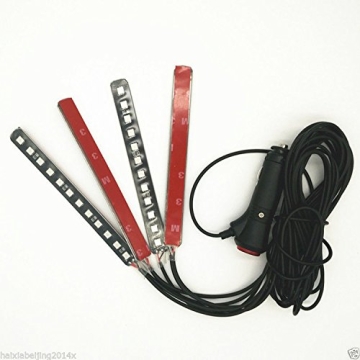 Car LED Strip Light Kit for Ambiance & Safety
