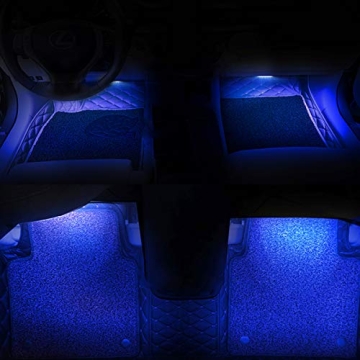 Car LED Strip Light Kit for Ambiance & Safety
