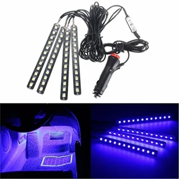 Car LED Strip Light Kit for Ambiance & Safety