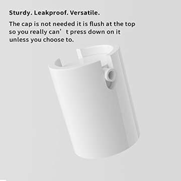 Longway Refillable Airless Pump Bottles for Travel