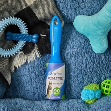 PetLovers Extra Sticky Lint Roller Set with 450 Sheets
