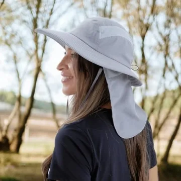 Home Prefer Men's UPF 50+ Sun Protection Cap for Outdoor Use