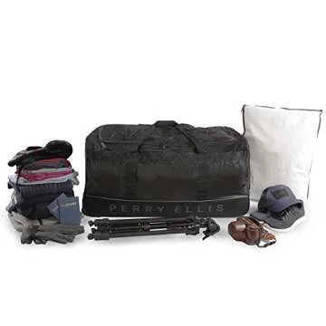 Perry Ellis 35" Rolling Duffel Bag Built for Durability