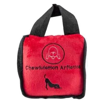 Haute Diggity Dog Chewlulemon Tote, Plush Designer Dog Toys with Interactive Squeaker, Stimulating P...