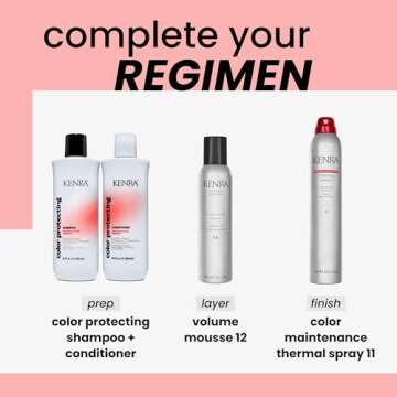 Kenra Color Protecting Shampoo & Conditioner Set | Color Safe | Maintain Over 95% Color Vibrancy Thr...