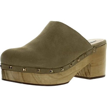 Steve Madden Brooklyn-1 Mules in Taupe Suede for Stylish Comfort