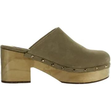 Steve Madden Brooklyn-1 Mules in Taupe Suede for Stylish Comfort