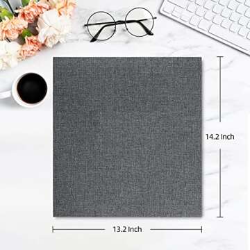 potricher Photo Album for 4x6 1000 Photos Linen Cover Extra Large Capacity Picture Book for Family W...