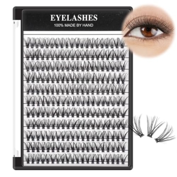 Vayator 220 Cluster Eyelashes 0.07 Thickness in One Box