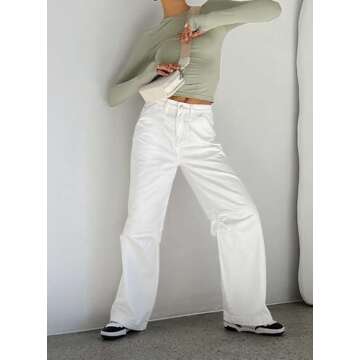 ROAONOCOMO Sexy Slim Fit Long Sleeve Tops for Women Round Neck Skinny Crop Shirts Basic Pullover Blouse Streetwear Y2K