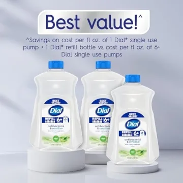 Dial Antibacterial Hand Soap Aloe Scent Pack of 12